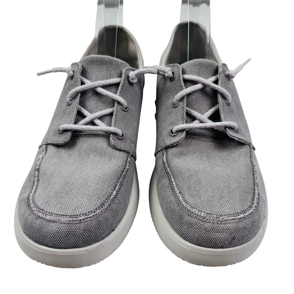Chaco CHILLOS Ash Gray Lightweight Woven Canvas Sneakers Women's Size 9